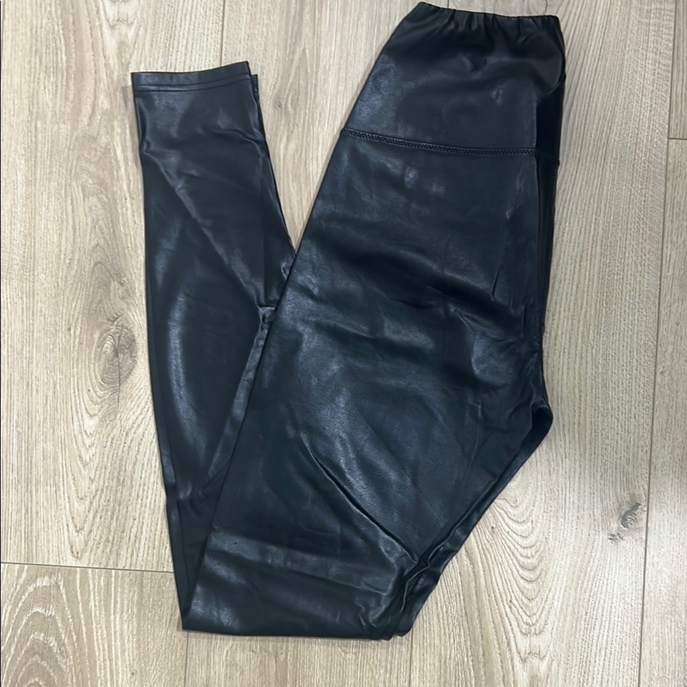 3 pairs - Aritzia Black Faux Leather Leggings